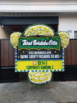 Papan Bunga Duka di Tikala Ares