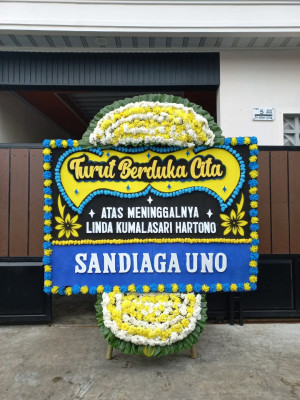 Papan Bunga Duka di Tikala Ares